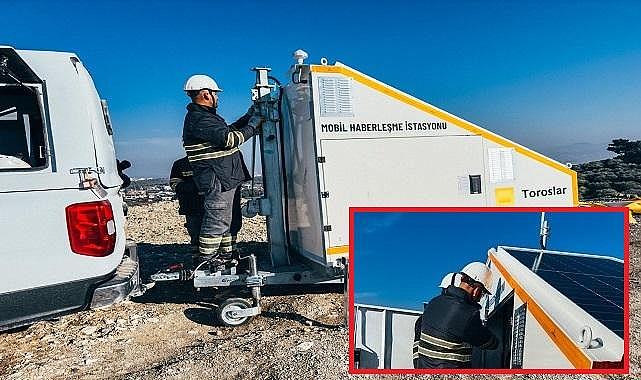 Jeneratör ve güneş panelleriyle ''AFET anında KESİNTİSİZ iletişim projesini'' hayata geçirdi!