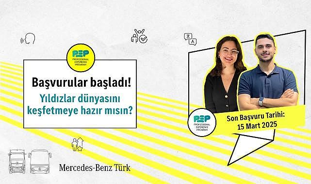 Mercedes-Benz Türk “ uzun dönem staj başvuruları başladı!