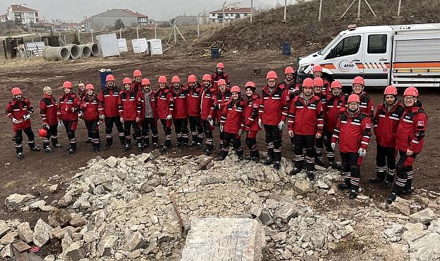OEDAŞ arama kurtarma ekibi AFAD'dan sertifika aldı!