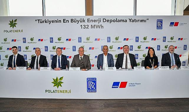 Polat Enerji ile Rolls-Royce ''Türkiye'nin en büyük ENERJİ Depolama Anlaşmasına'' imza attı!