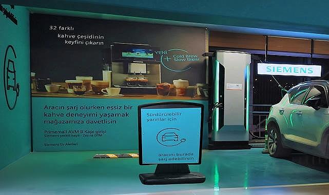 Siemens Ev Aletleri’nin ilk elektrikli araç ŞARJ istasyonu İskenderun'da...