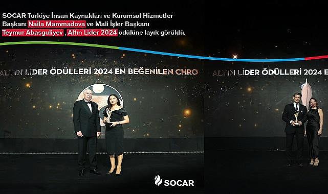 SOCAR Türkiye'ye ödül!