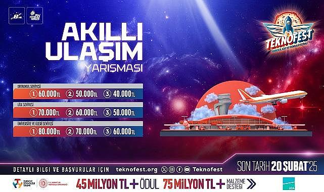 TEKNOFEST Akıllı Ulaşım Yarışması - ''2025 Yılı Başvuruları...''