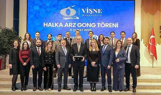 Borsa İstanbul'da gong Vişne Madencilik için çaldı!