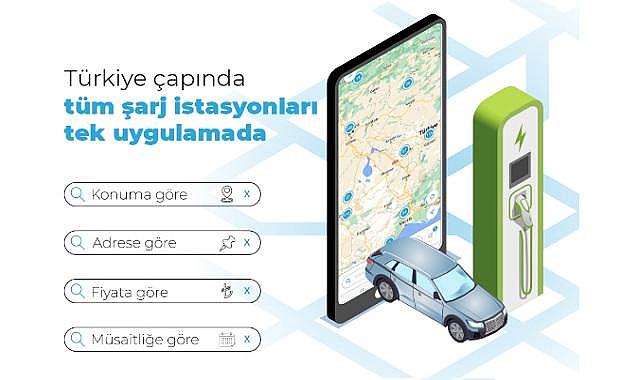 En yakın şarj istasyonu nerede? ''Fiyata, adrese, konuma ve müsaitliğe göre'' şarj istasyonu arama