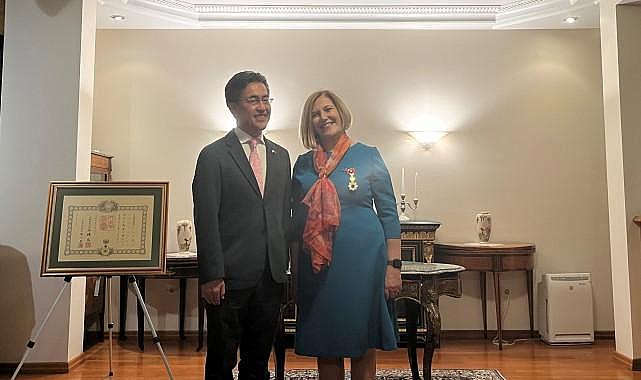 İnci Holding Yönetim Kurulu Üyesi Perihan İnci Japonya Devlet Nişanı ile onurlandırıldı!