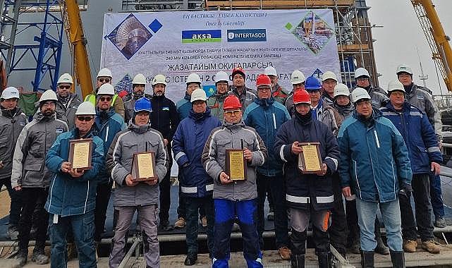 Kazakistan Kızılorda Kombine Isı ve Elektrik Santrali '2 Milyon Kişi Saat Kazasız Çalışma Başarısı'
