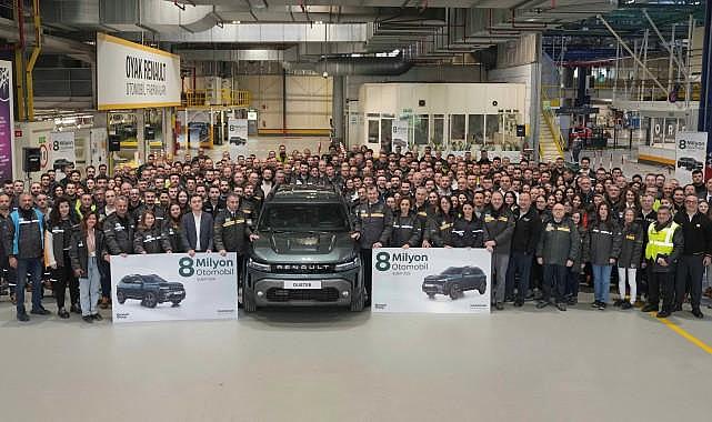 Oyak Renault “8 milyonuncu” araç üretimini kutladı!