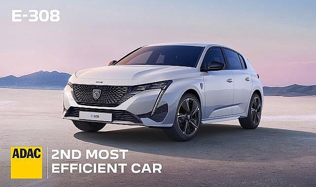 PEUGEOT E-208 VE E-308 ECOTEST’TE EN VERİMLİ OTOMOBİLLER OLDU!