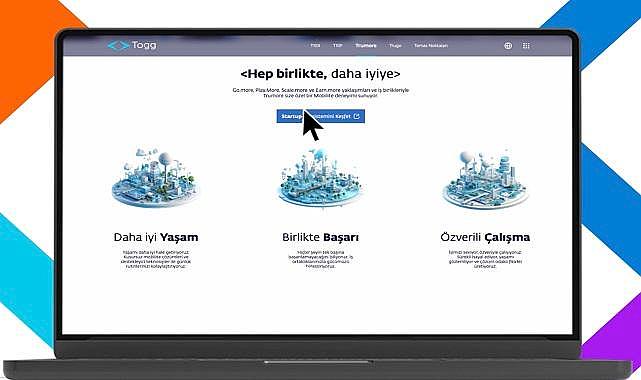 Elektrikli Togg'dan startup'lara çağrı "MOBİLİTEYİ" birlikte yeniden tanımlayalım!
