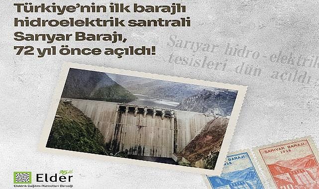 Türkiye’nin ilk barajlı hidroelektrik santrali - ELDER hazırladı!
