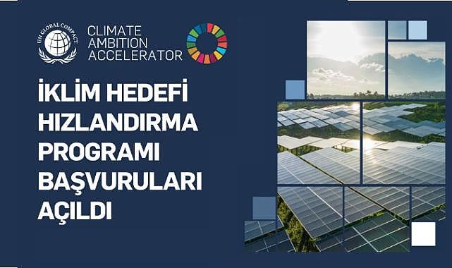 UN Global Compact İklim Hedefi Hızlandırma Programı!