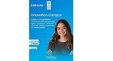 Samsung Electronics Türkiye ve UNDP Türkiye iş birliği “Innovation Campus programı Kodlama ve Programlama Eğitimi”