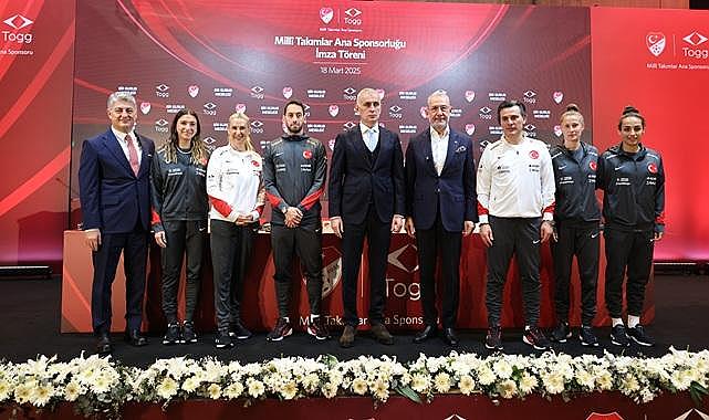 Togg MİLLİ Takımlar Ana Sponsoru Oldu!