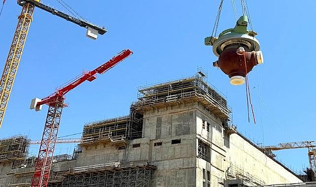 Akkuyu Nükleer Santrali 2’nci Güç Ünitesi’nde ana sirkülasyon pompalarının montajı tamamlandı!