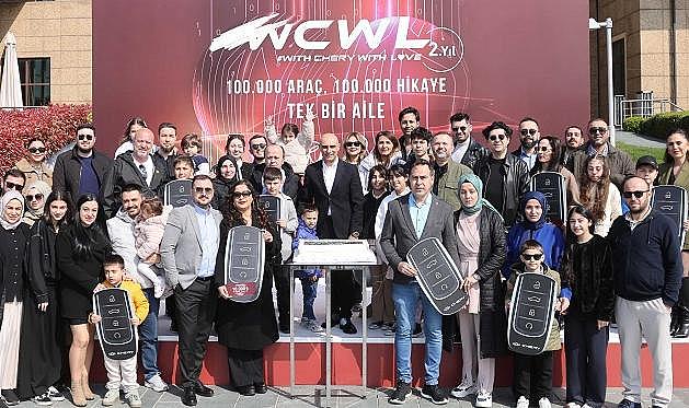 Chery, Türkiye’deki İkinci Yıl Dönümünü ve 100 Bininci Araç Satışını Görkemli Bir Etkinlik Kutladı
