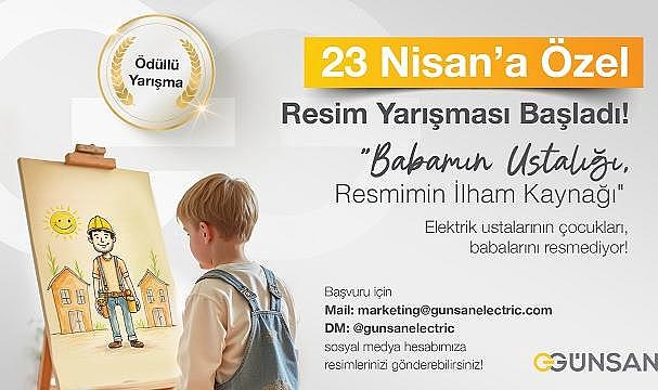 Günsan Elektrik ile 23 Nisan Coşkusuna özel yarışma