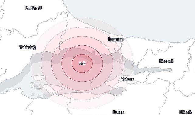 İstanbul'da 5,9 artçı deprem!