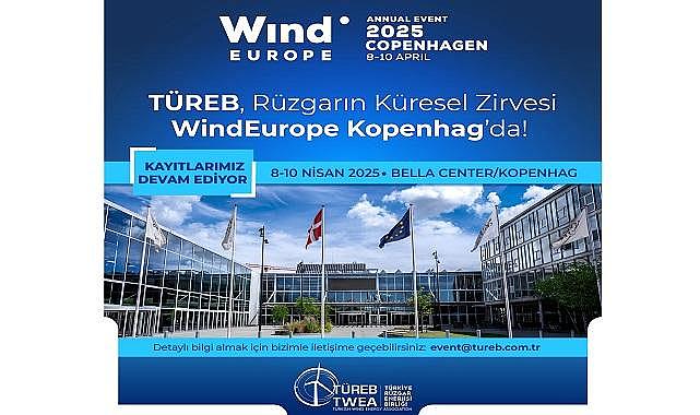 TÜREB - WINDEUROPE KOPENHAG 2025’E GİDİYOR!