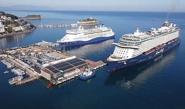 Türkiye’nin en büyük kruvaziyer limanı enerjisini güneşten elde ediyor