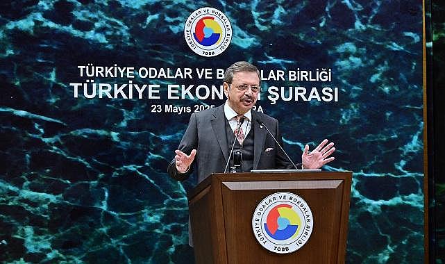 TOBB Başkanı Hisarcıklıoğlu ''İş dünyasının gündeminde 3 temel konu var''''