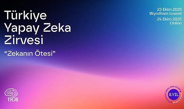 Türkiye Yapay Zeka Zirvesi 23 -24 Ekim’de gerçekleştirilecek