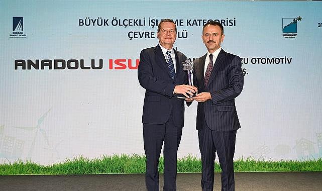 Anadolu Isuzu - Çevre Performansıyla Kocaeli Sanayi Odası’ndan Ödül Aldı!