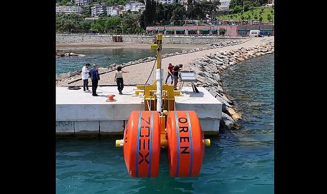 Ordu Büyükşehir Belediyesi ''Dalgadan elektrik üretimi'' başladı!