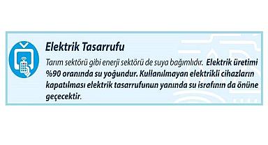 Su tasarrufunun farklı yolları “Su tasarrufuyla ELEKTRİK tasarrufu yapabilirsiniz”