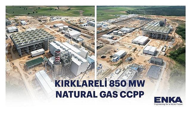 The construction of the Kırklareli Natural Gas CCPP ...