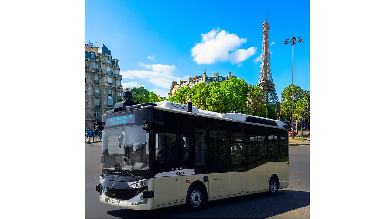 Karsan Otonom e-ATAK Paris’te Yolcu Taşımaya Hazırlanıyor!
