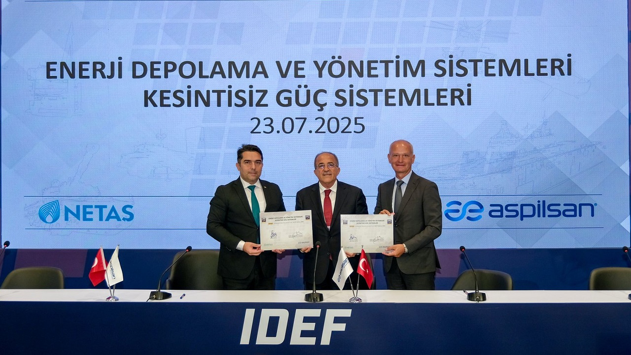 Netaş ve ASPİLSAN 'Enerji İş Birliği' yaptı
