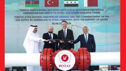 Türkiye ''started supplying natural gas to Syria''