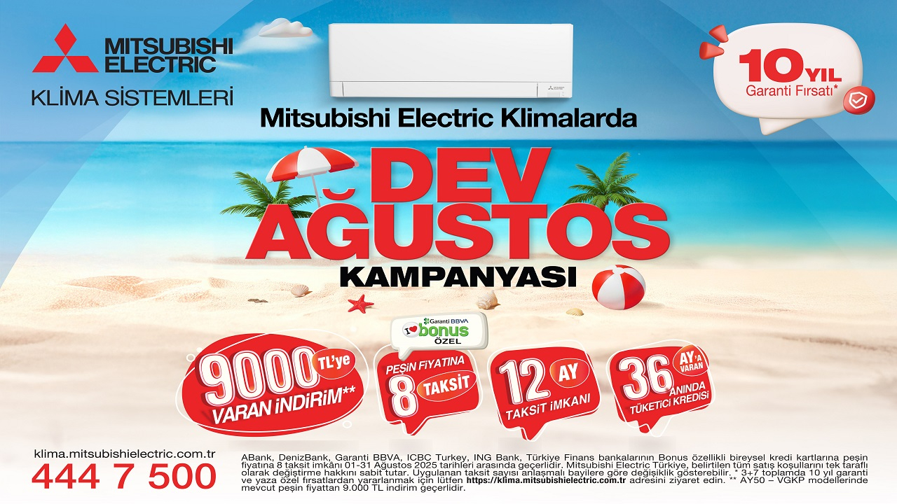 Mitsubishi Electric KLİMA kampanyası başlattı