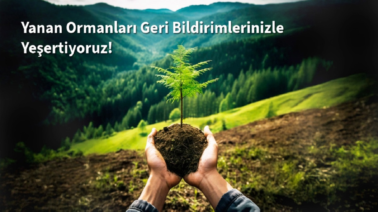 Atlas Copco KAMPANYA başlattı 'Her yanıt 1 fidan'