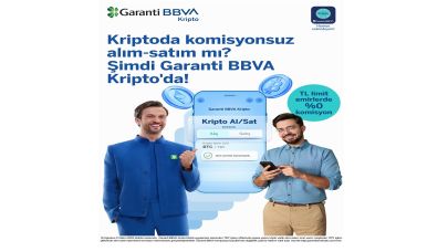 Garanti BBVA ''Kripto’da KOMİSYONSUZ Alım-Satım Ayrıcalığı''
