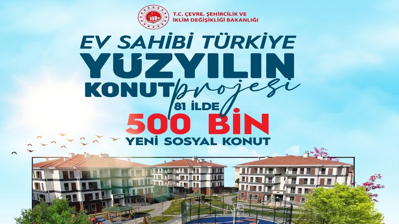 500 bin konut ayrıntıları!
