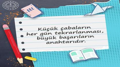 Günün Sözü MEB’den!