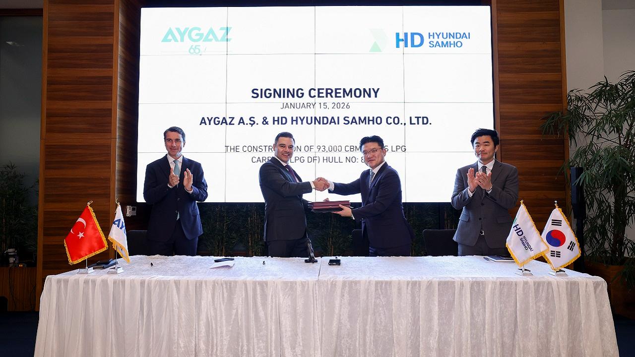 AYGAZ 'yeni Gemi aldı' Hyundai tersanesinde inşa edilecek'