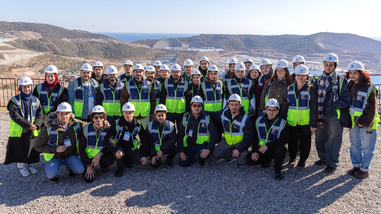 Konya’daki üniversitelerin mühendislik öğrencileri Akkuyu Nükleer’de!