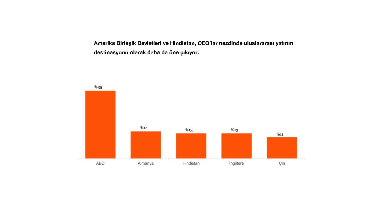 Küresel CEO Araştırması sonuçları 'Gelir Artışı Güveni'
