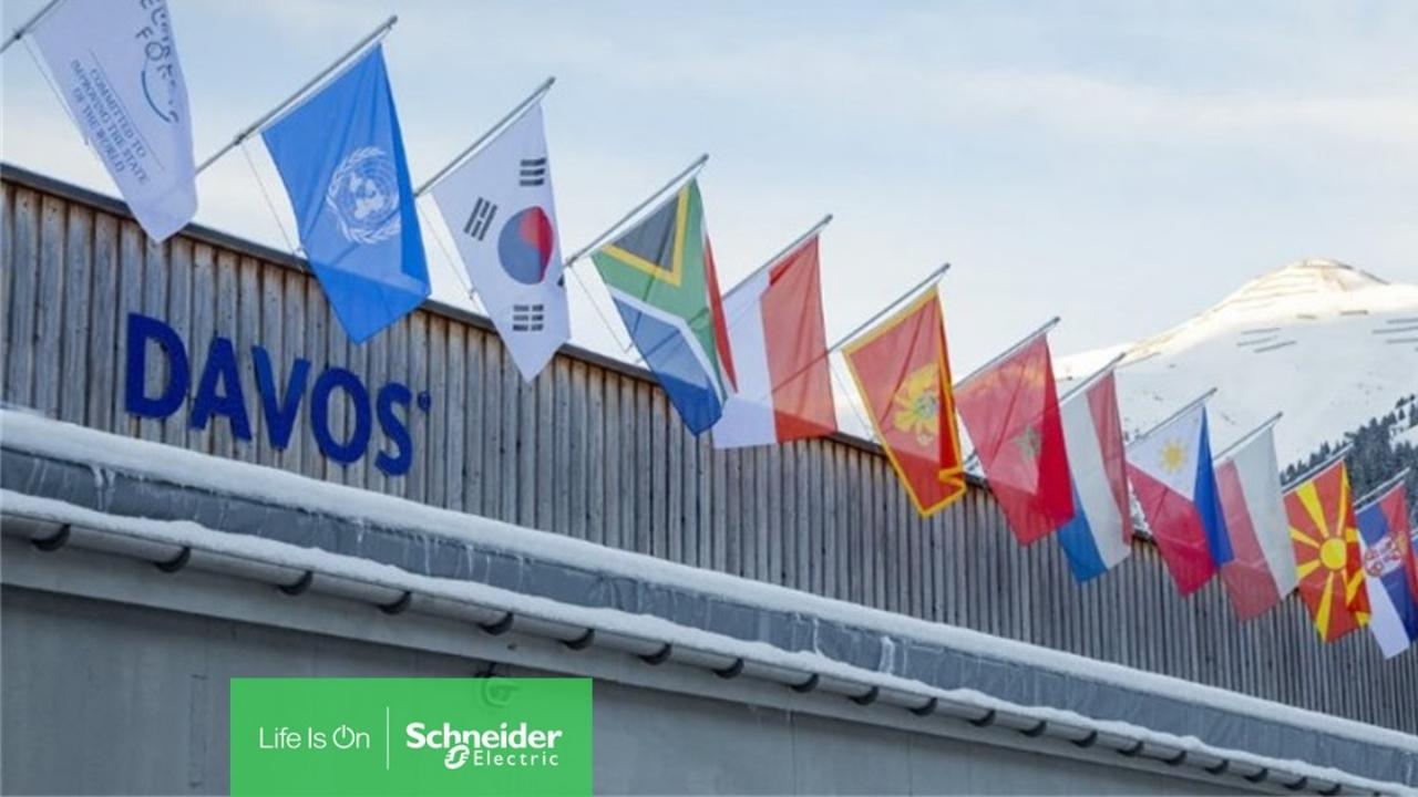 Schneider Electric Davos yeni ENERJİ teknolojilerini anlattı