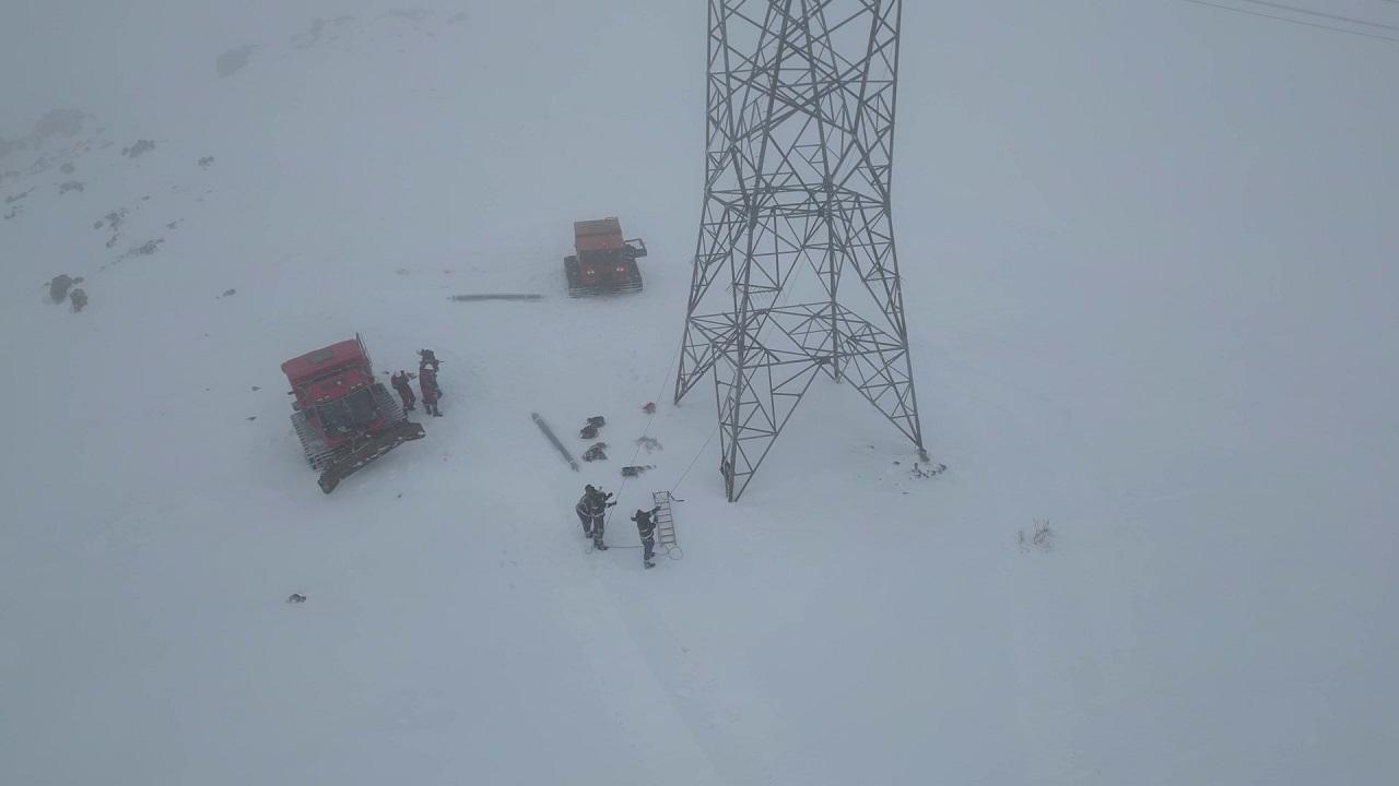 TEİAŞ kış elektrik arızaları için '2.413 personelle sahada'