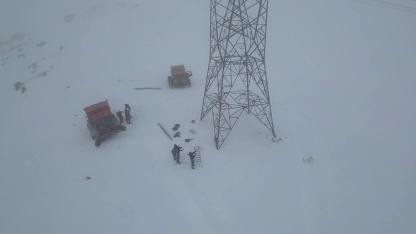 TEİAŞ kış elektrik arızaları için '2.413 personelle sahada'