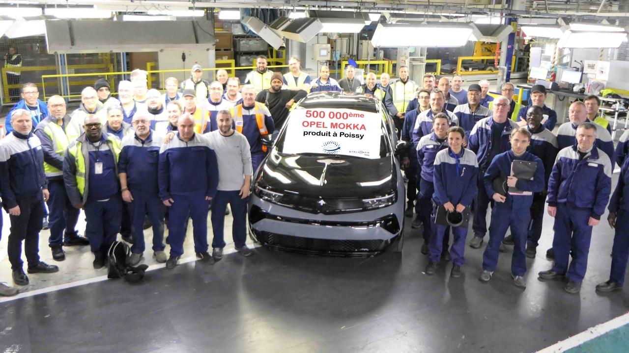 Opel Mokka üretim hattından indi ‘500.000’inci’