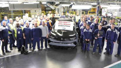 Opel Mokka üretim hattından indi ‘500.000’inci’