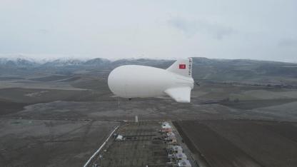 Yerli aerostat GÖKÇERİ sahada “Uçan karakol” görevde