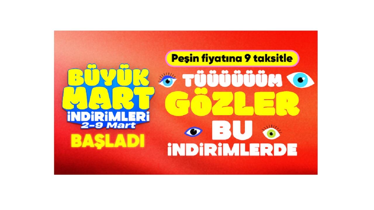 Hepsiburada’da Büyük Mart İndirimleri Kampanyası Başlattı