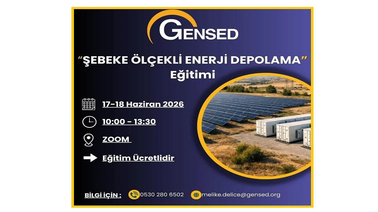 Enerji Gündemi 'Şebeke Ölçekli Enerji Depolama Eğitimi'
