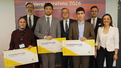 EY Türkiye Vergi Maratonu 2026 Yarışması 'Kazananlar'